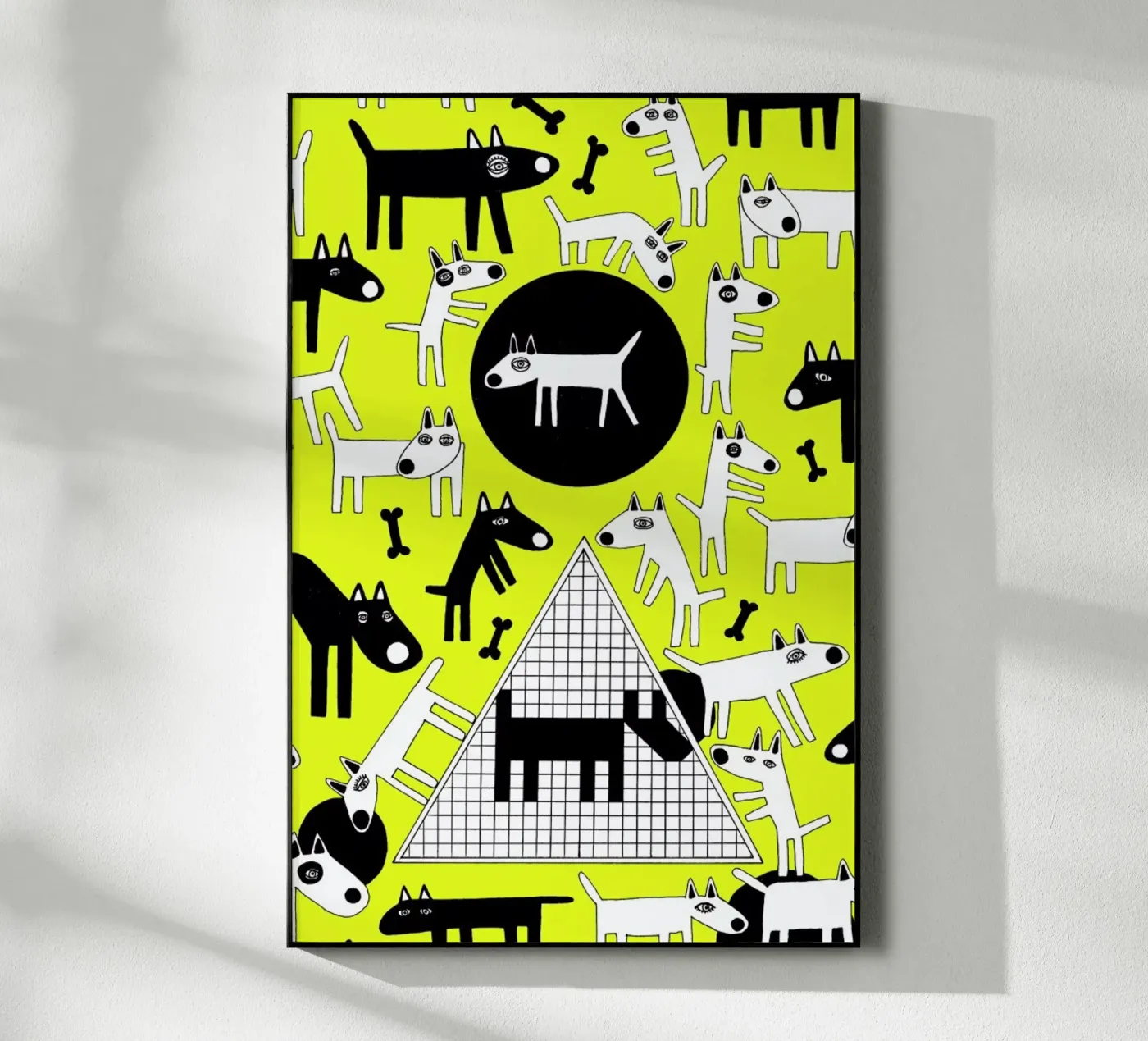 dogs Acryl-Glas von Studio Teer