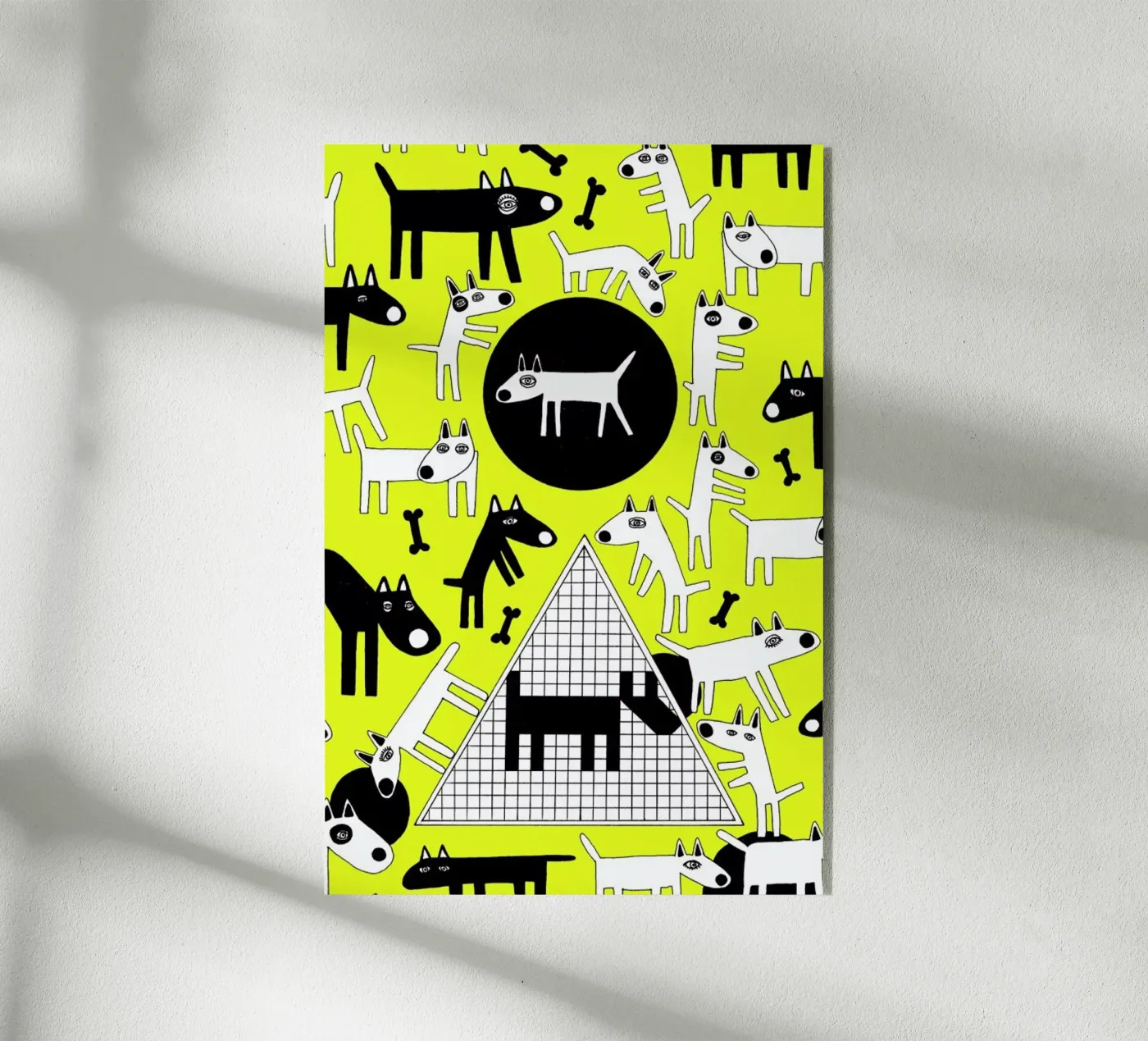 dogs Acryl-Glas von Studio Teer