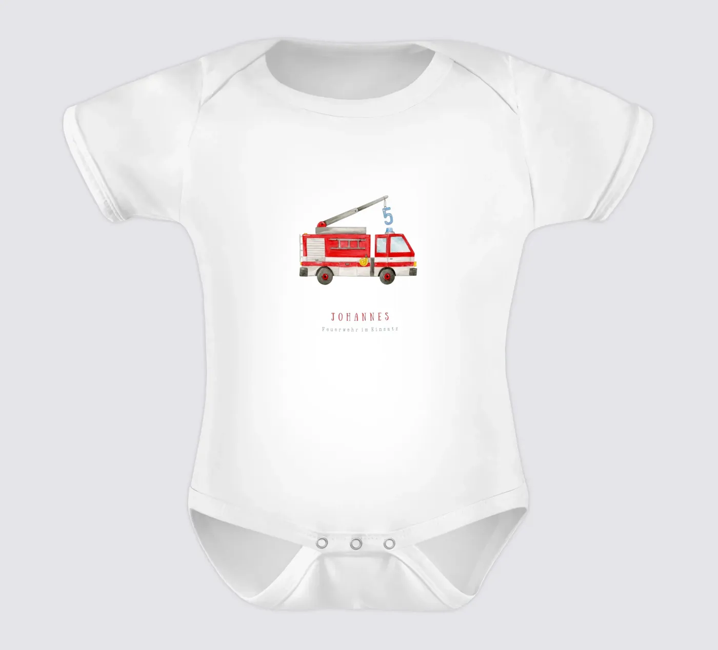 Pompiers body bébé de Kartenliebe