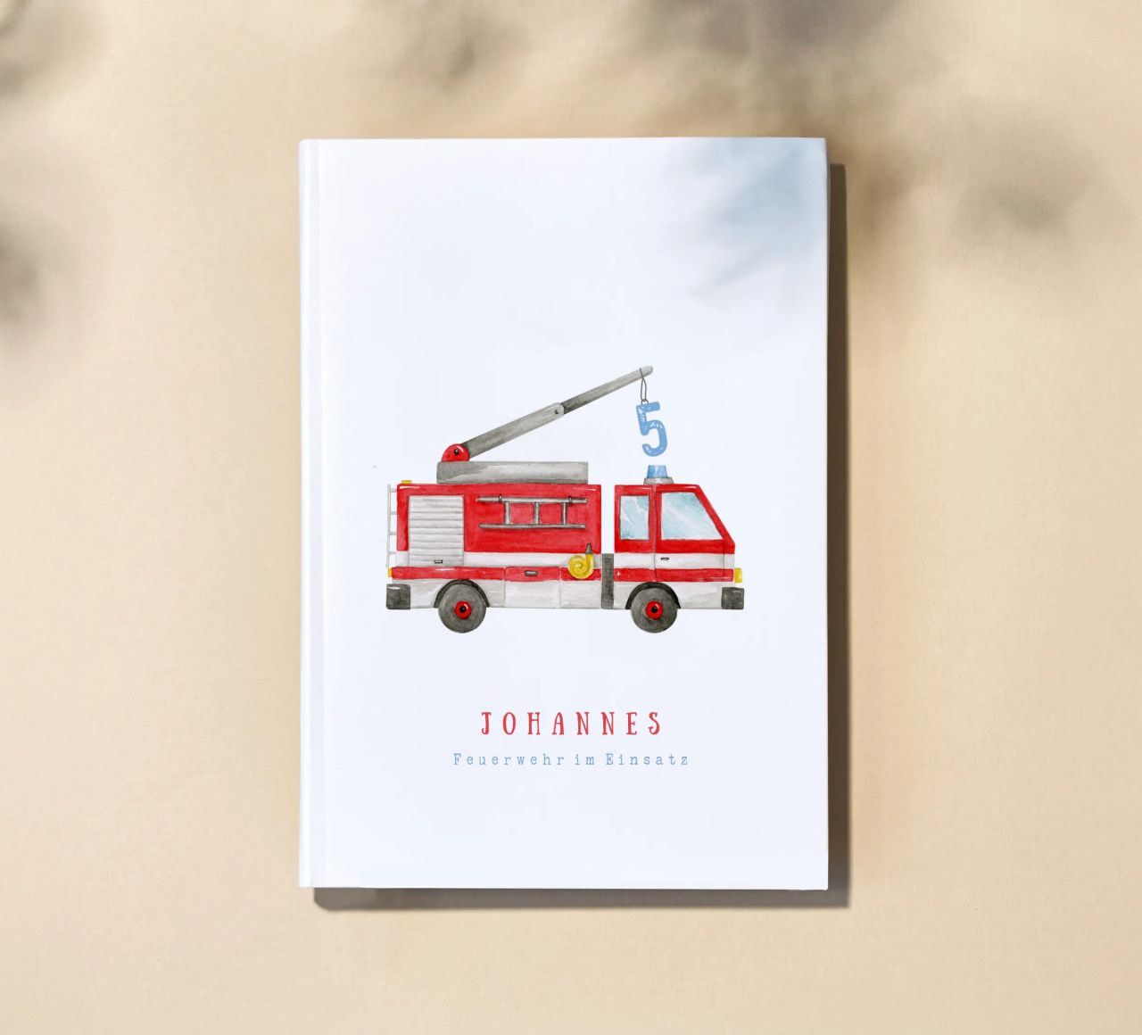 Feuerwehr Notizbuch von Kartenliebe