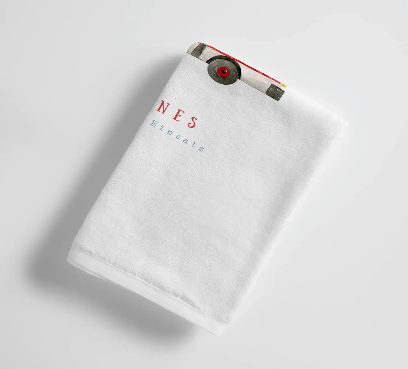 Fire brigade towel by Kartenliebe