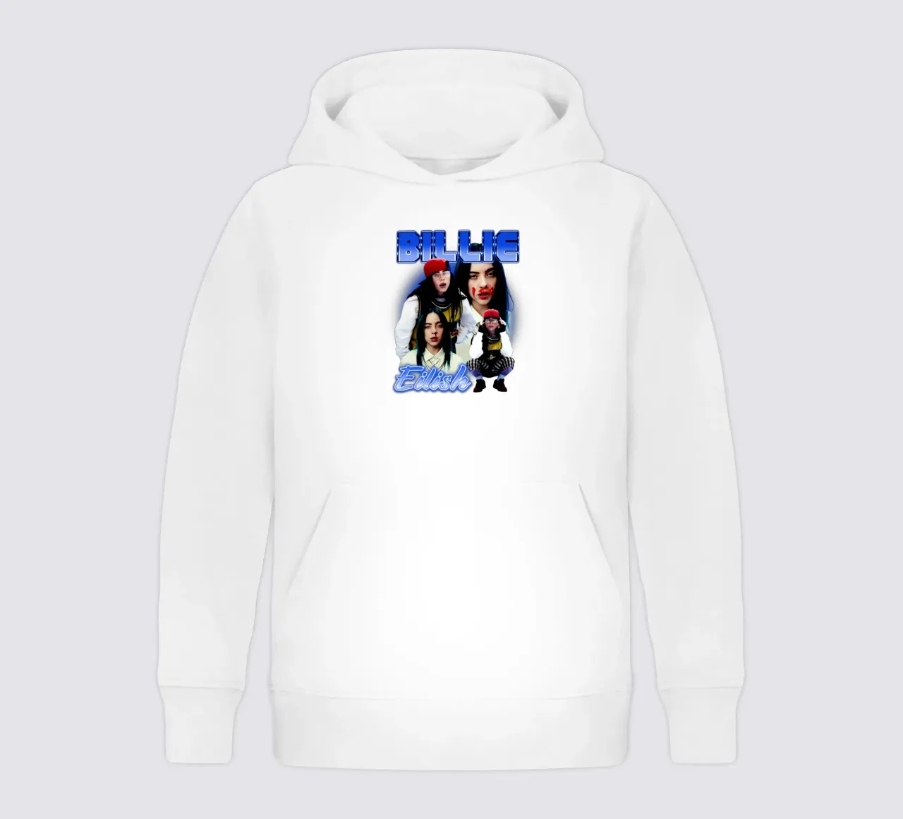 Vintage Bootleg V3 Billie Eilish kids hoodie by https://www.juniqe.com/uk/shop/Henndraws
