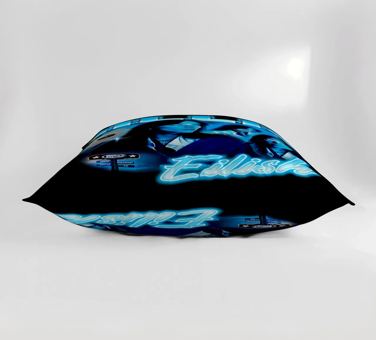 Vintage Bootleg V4 Billie Eilish cuscino da https://www.juniqe.com/uk/shop/Henndraws