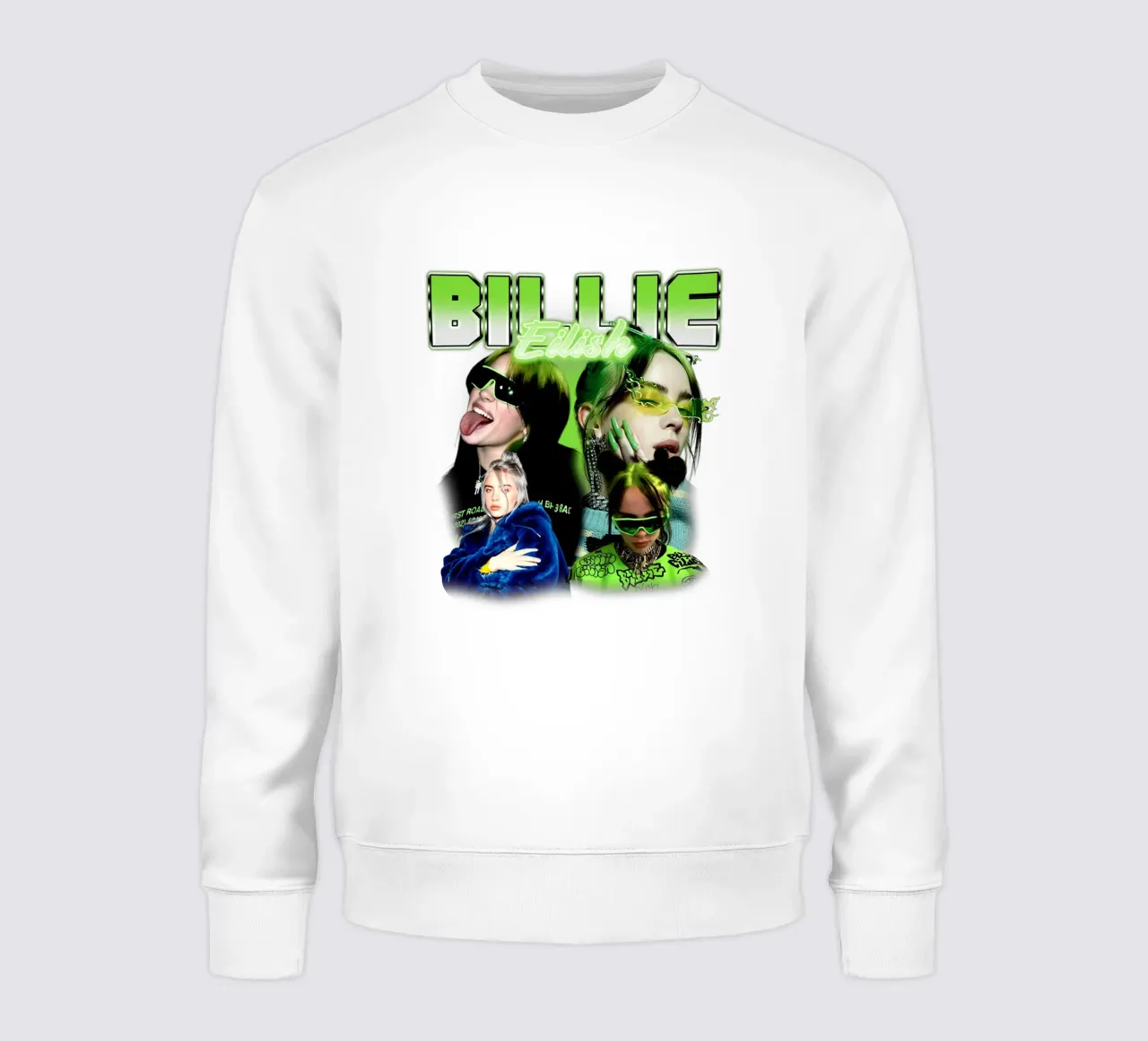 Vintage Bootleg V5 Billie Eilish felpa da https://www.juniqe.com/uk/shop/Henndraws