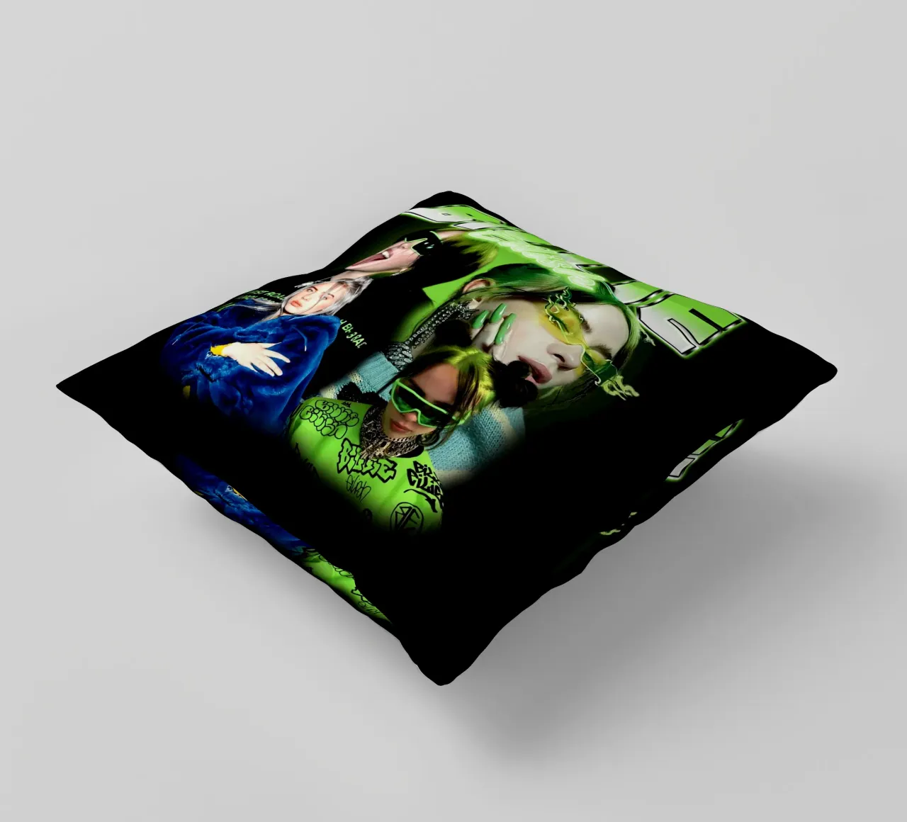 Vintage Bootleg V5 Billie Eilish cuscino da https://www.juniqe.com/uk/shop/Henndraws