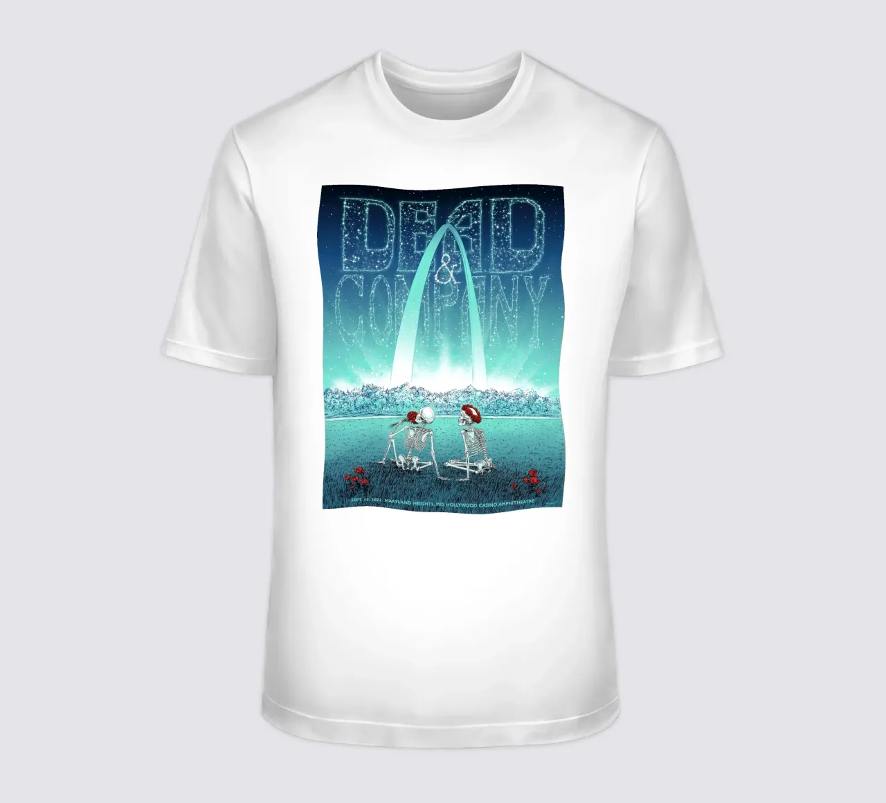 dead and company st louis 2021 t-shirt da martina