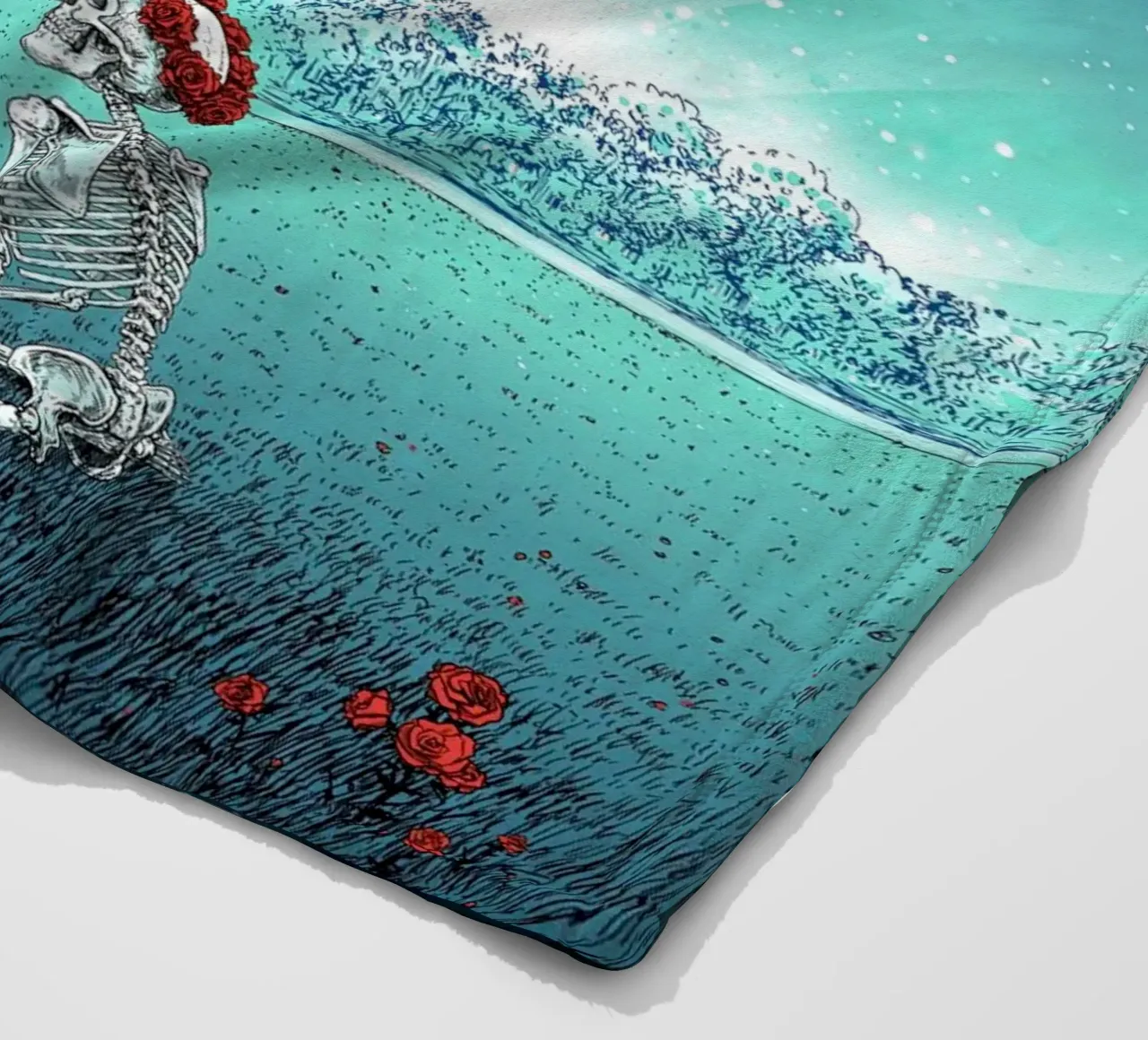 dead and company st louis 2021 coperta in pile da martina