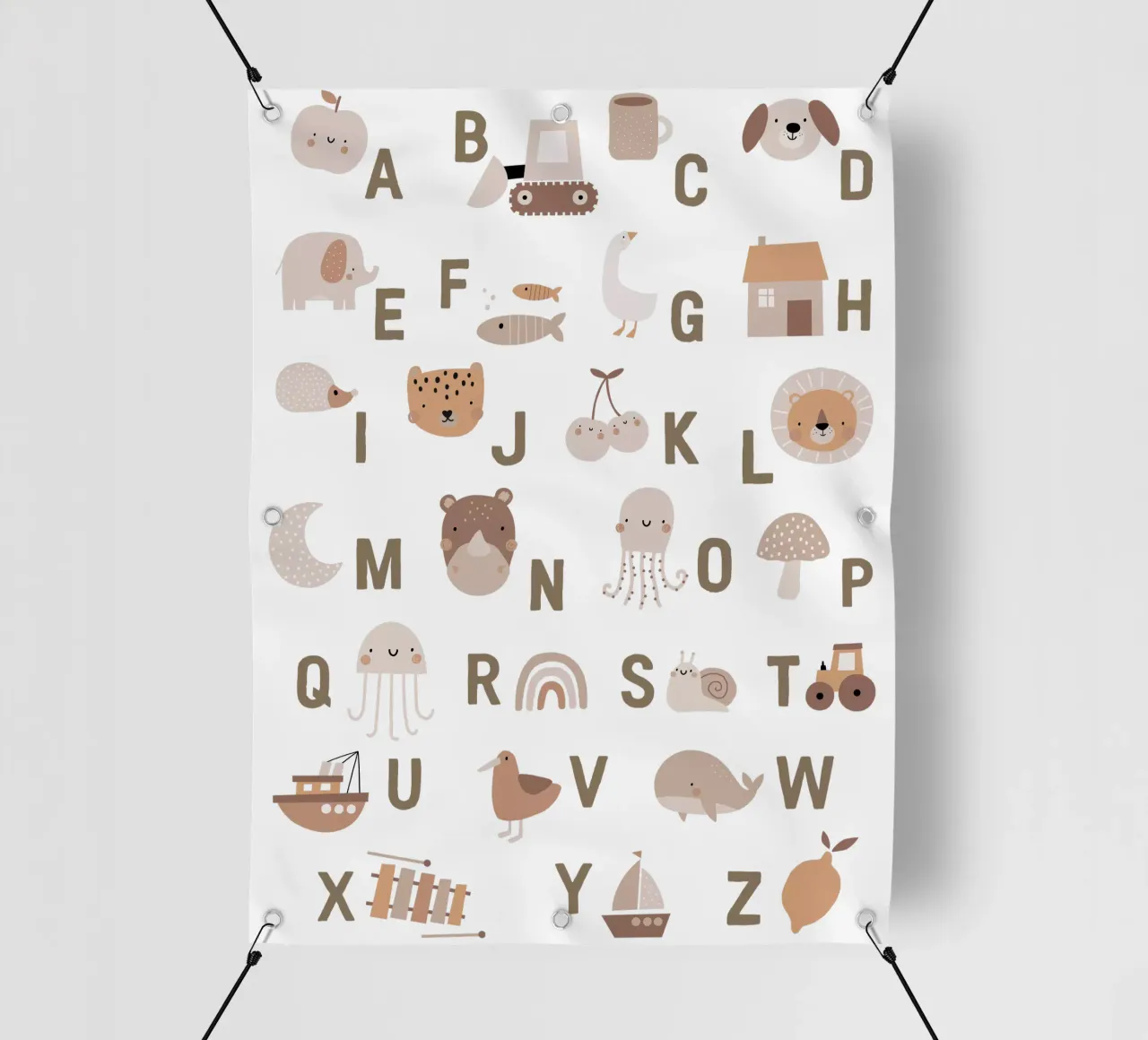 Simple Letters telo in pvc da Kartenliebe