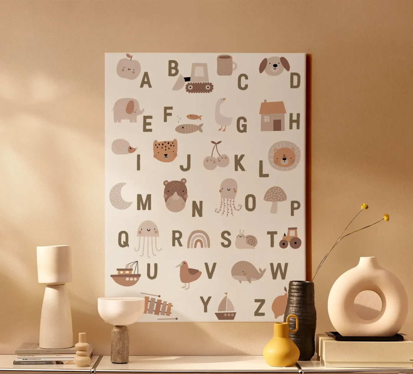 Simple Letters tela da Kartenliebe