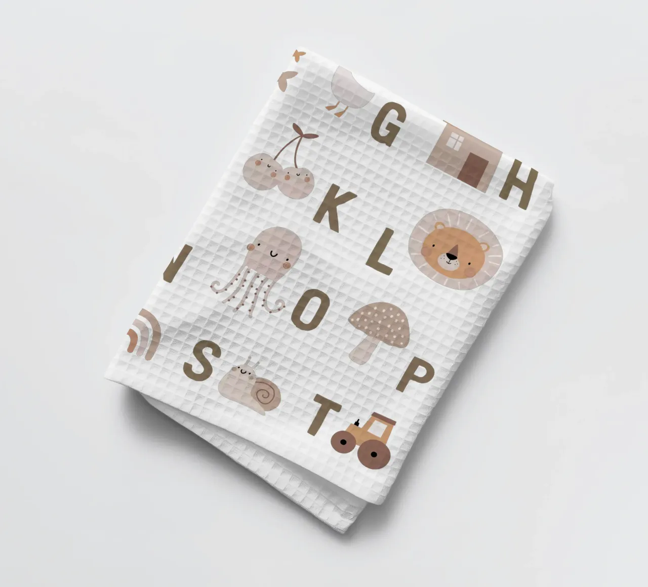 Simple Letters canovaccio da cucina da Kartenliebe