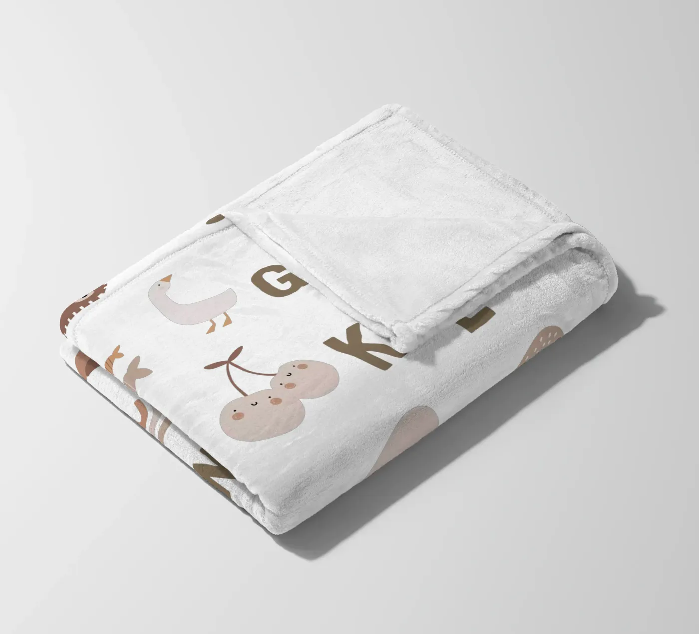 Simple Letters fleecedeken van Kartenliebe