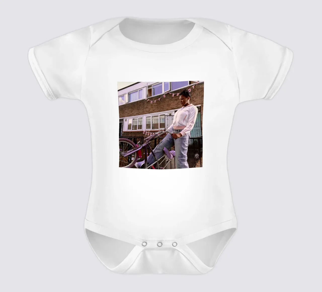 It Is What It is short-sleeve baby romper by willy shop
