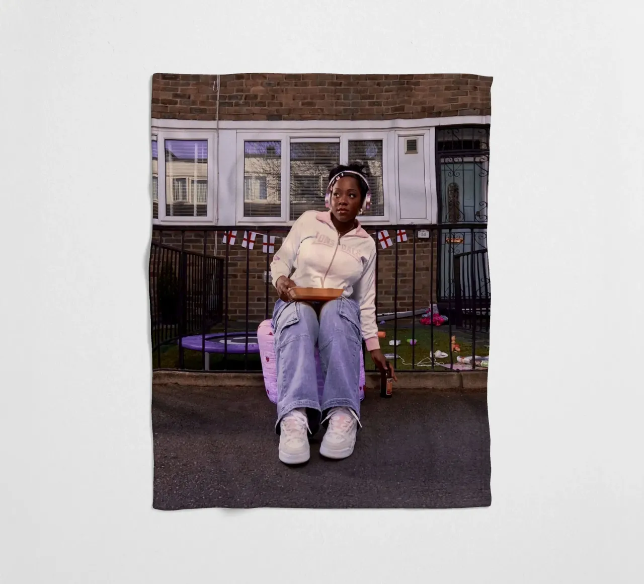 What A Devastating Turn Of Events fleece blanket by willy shop