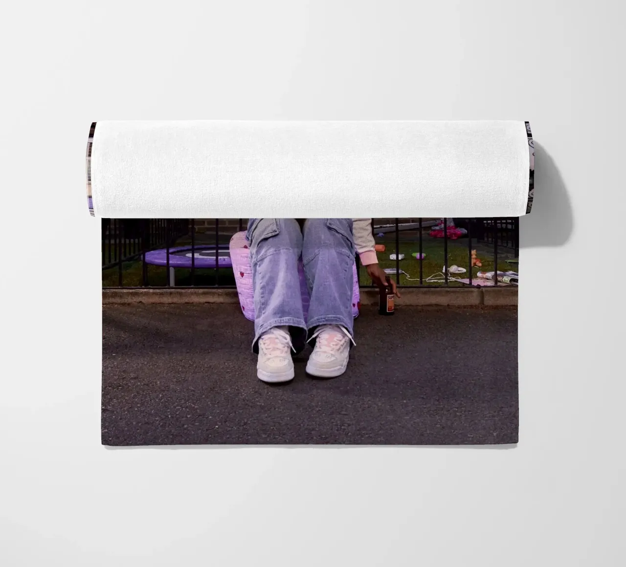 What A Devastating Turn Of Events beach towel by willy shop