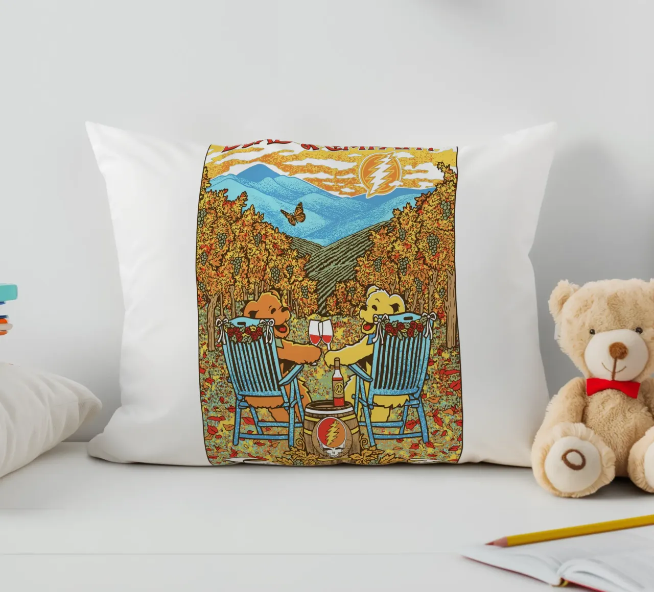 dead and company tour 2017 cuscino da martina
