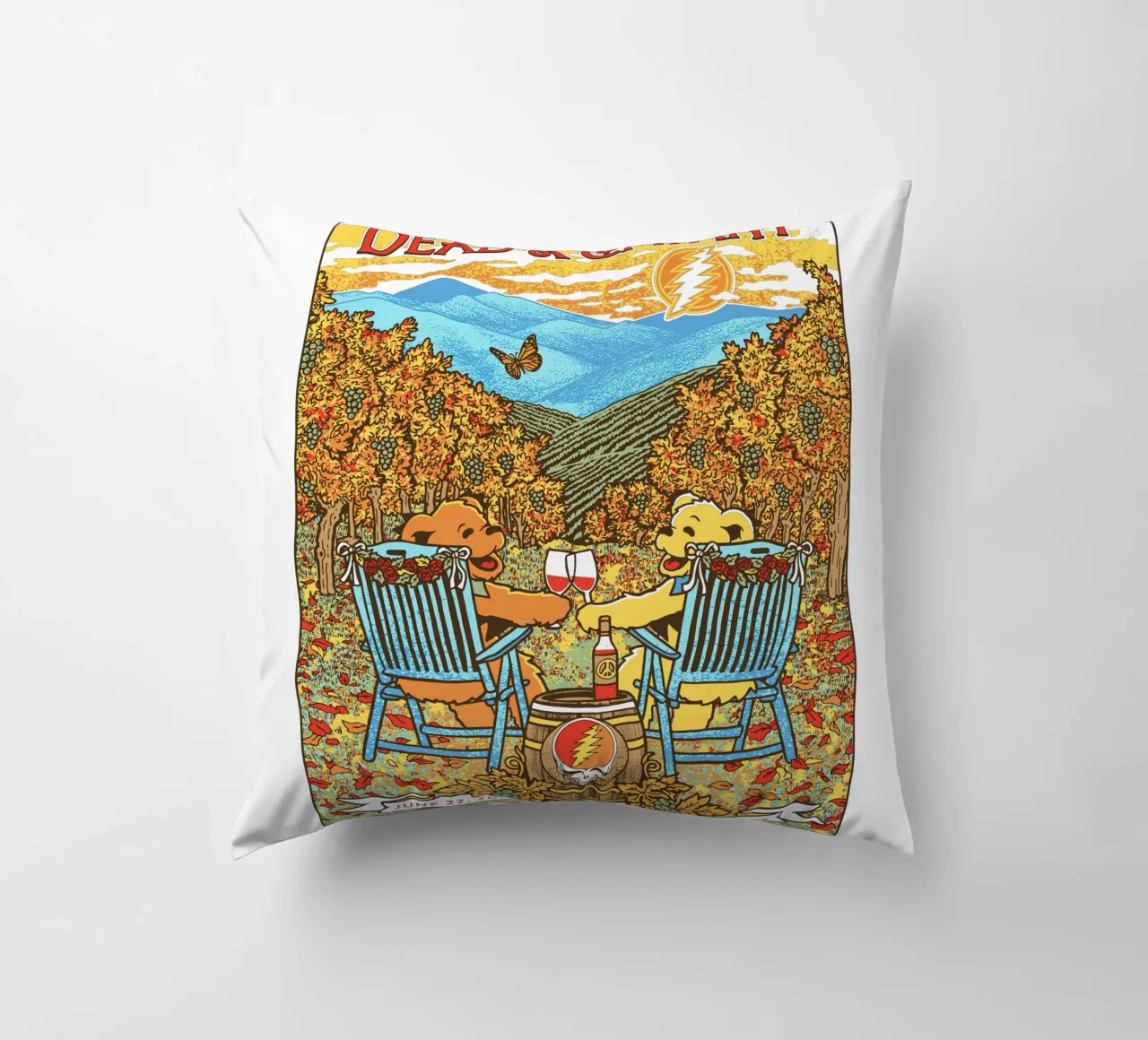 dead and company tour 2017 cuscino da martina