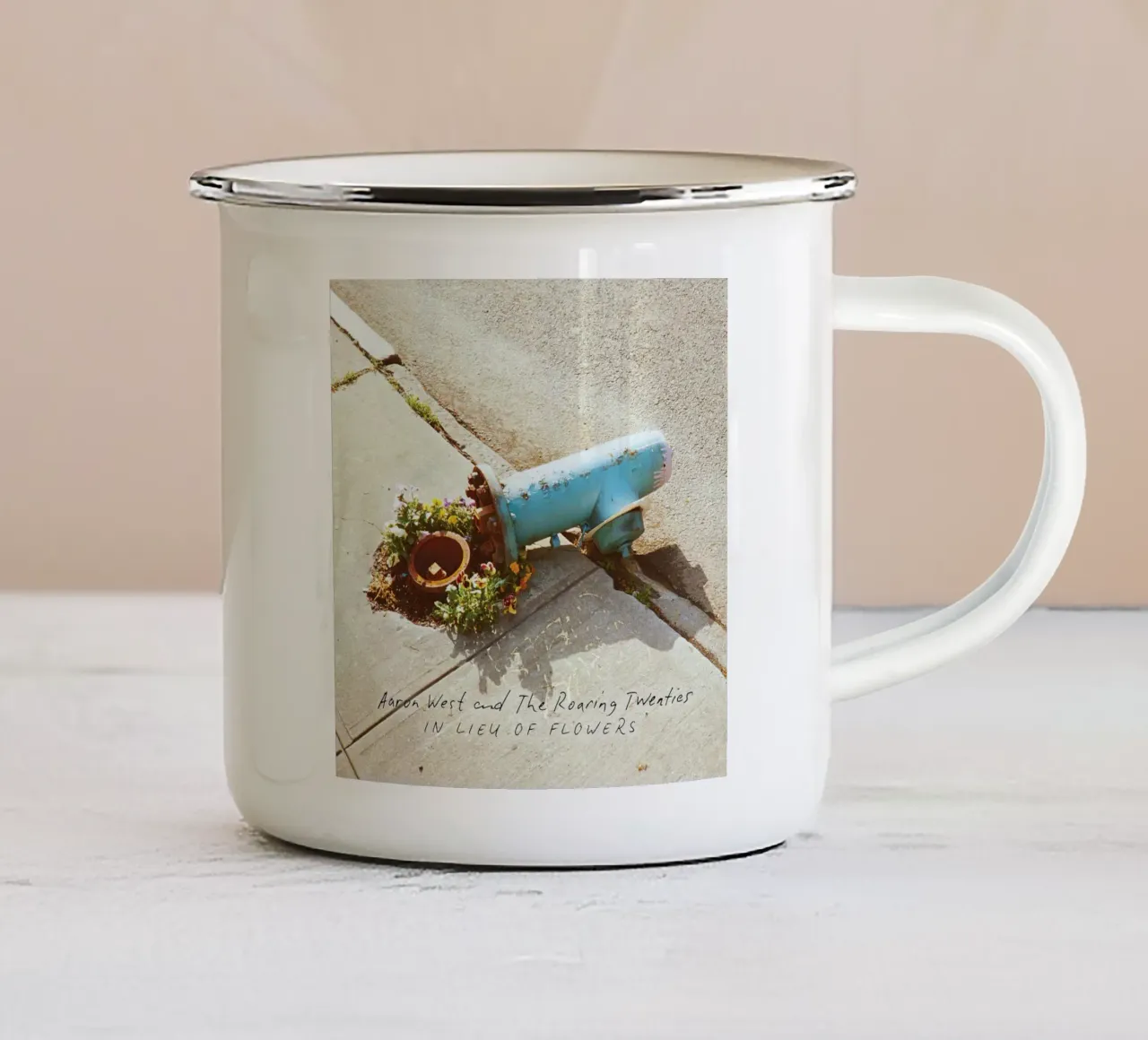 Aaron West tazza in smalto da willy shop