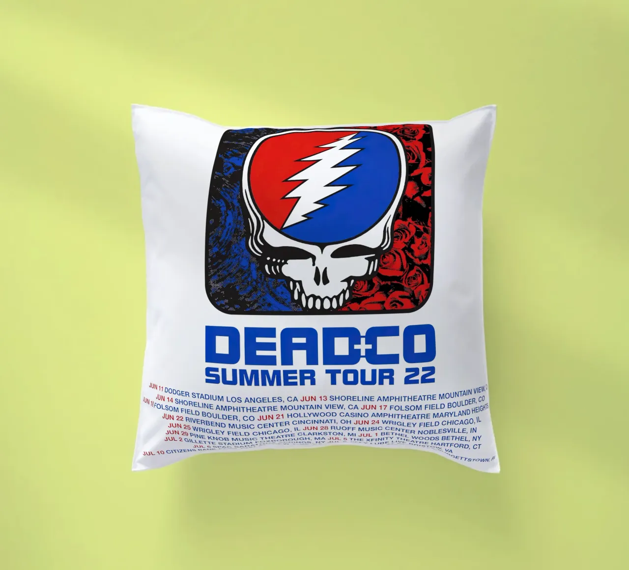 dead and company tour 2022 cuscino da martina