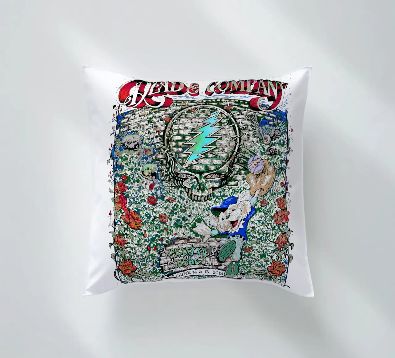 dead and company wrigley field 2019 cuscino da martina