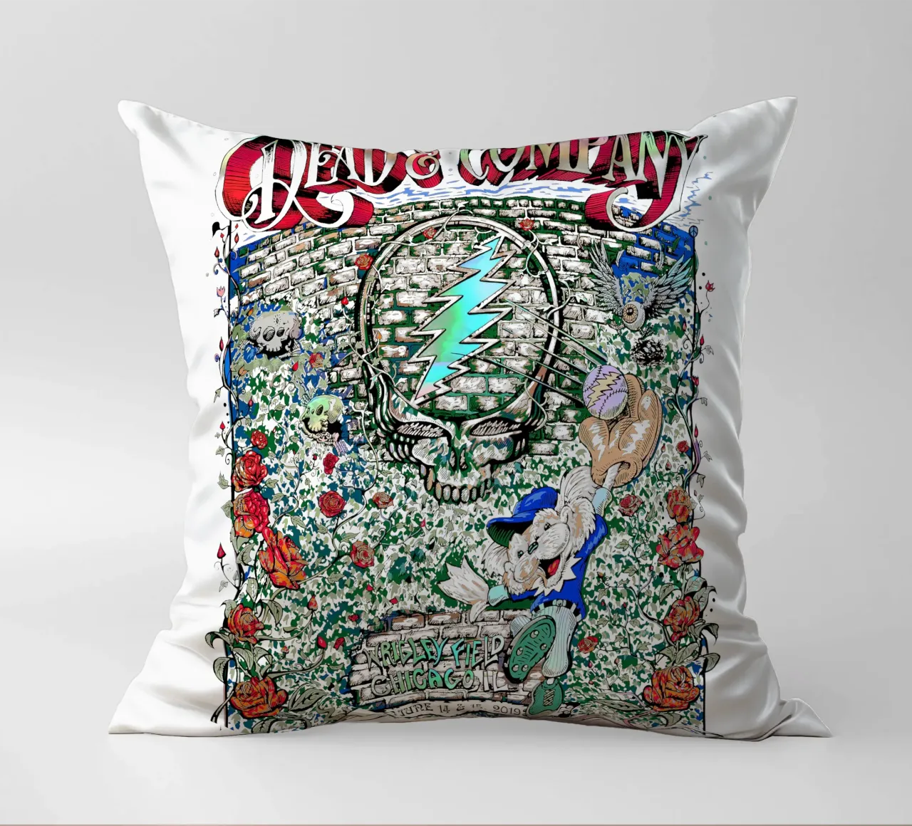 dead and company wrigley field 2019 cuscino da martina