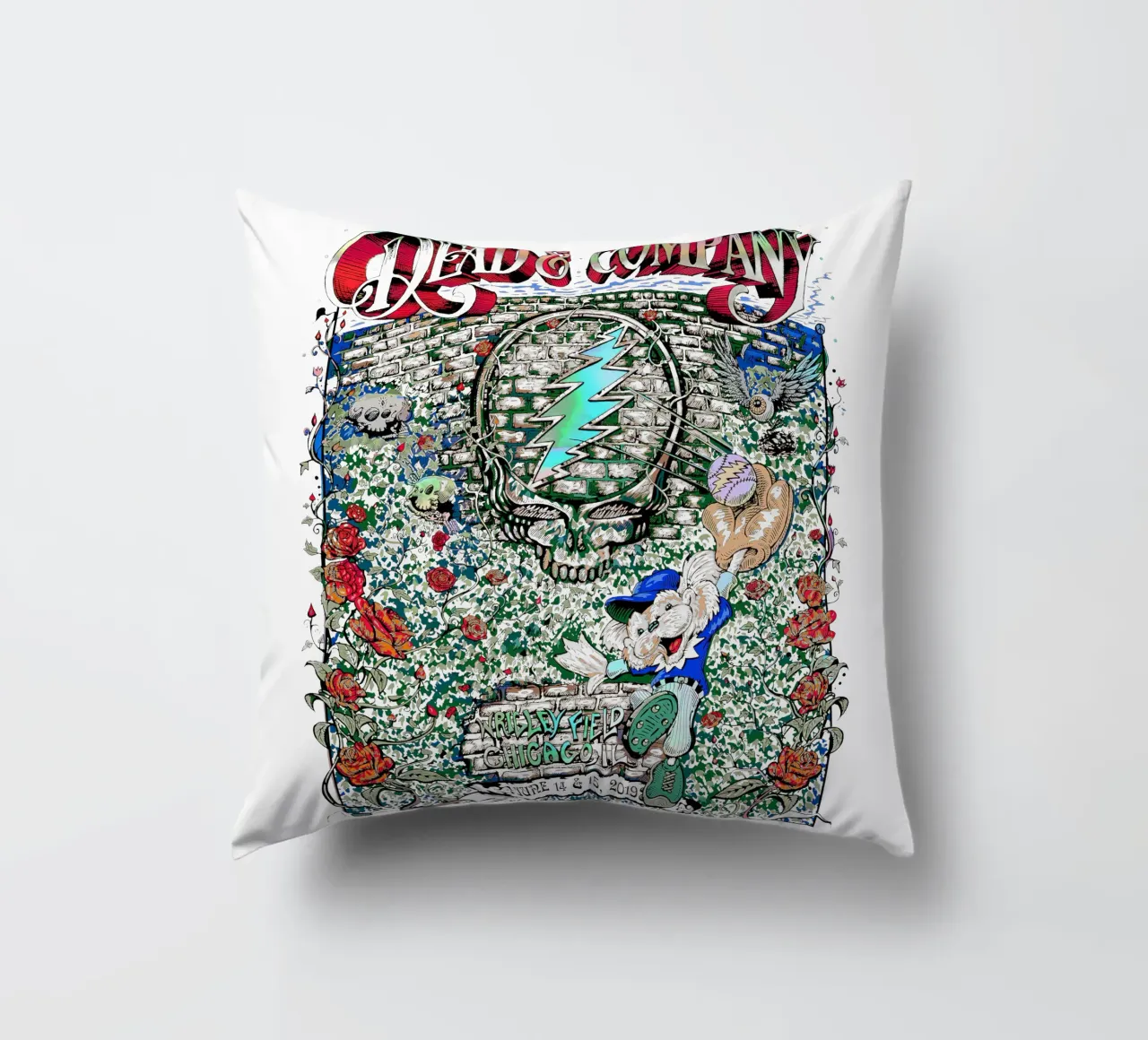 dead and company wrigley field 2019 cuscino da martina