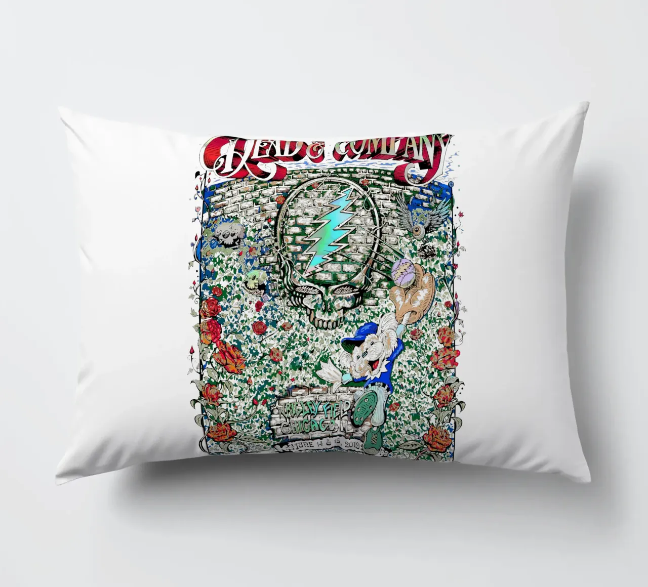 dead and company wrigley field 2019 cuscino da martina