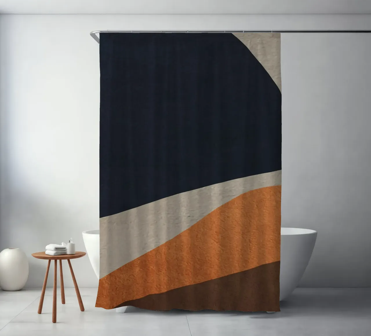 abstract geometric seed 1 tenda da doccia da vintageshop