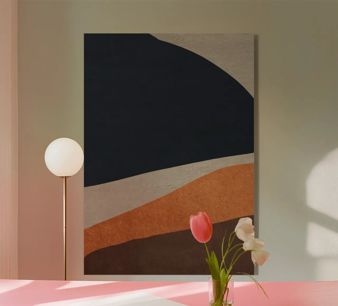 abstract geometric seed 1 plexiglass da vintageshop