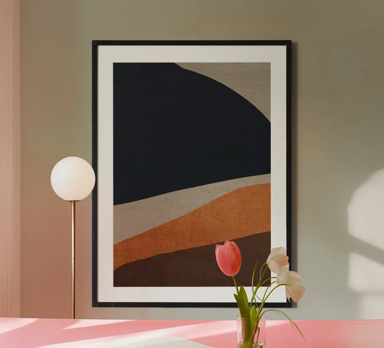 abstract geometric seed 1 poster da vintageshop