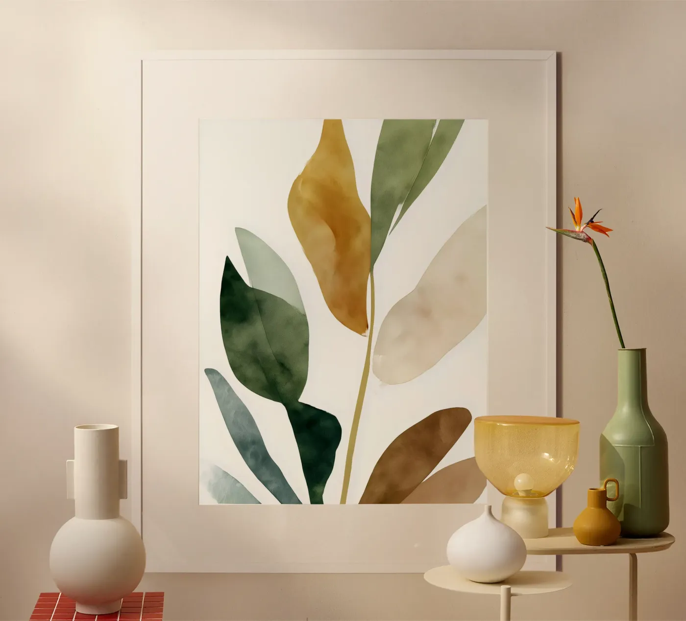 Studio sulle foglie n. 1 poster da Seed & Signal