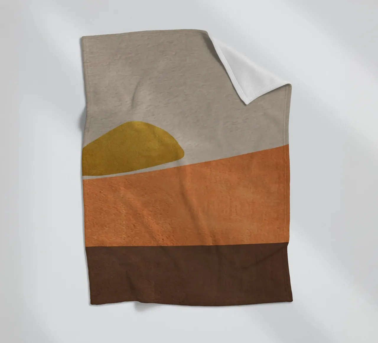 abstract geometric seed 3 coperta in pile da vintageshop
