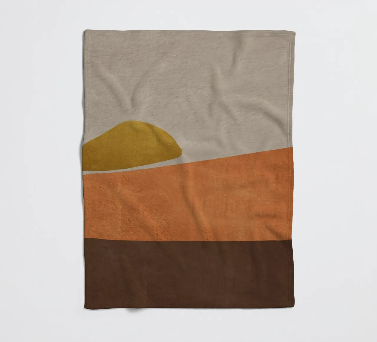 abstract geometric seed 3 coperta in pile da vintageshop