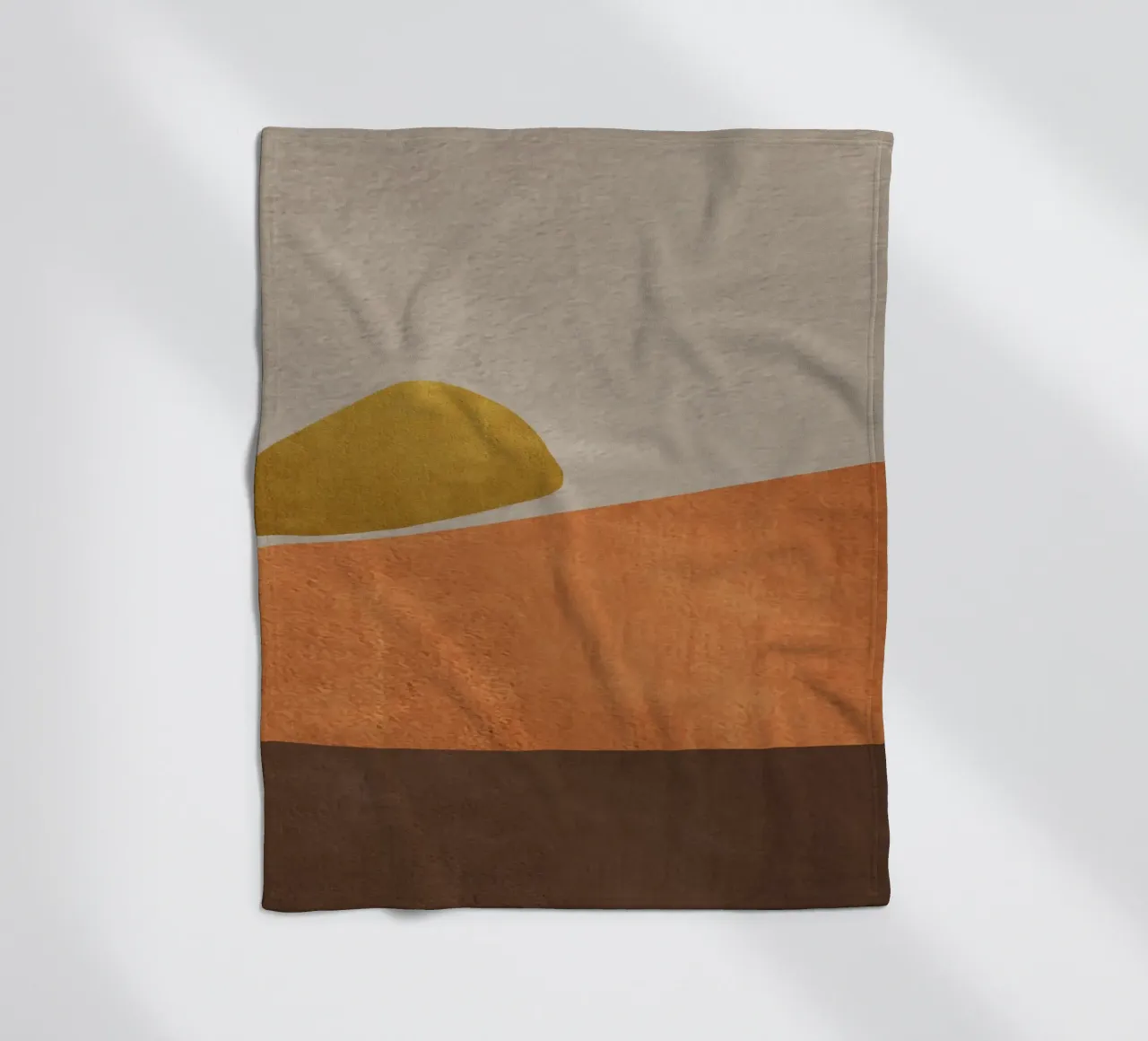 abstract geometric seed 3 coperta in pile da vintageshop
