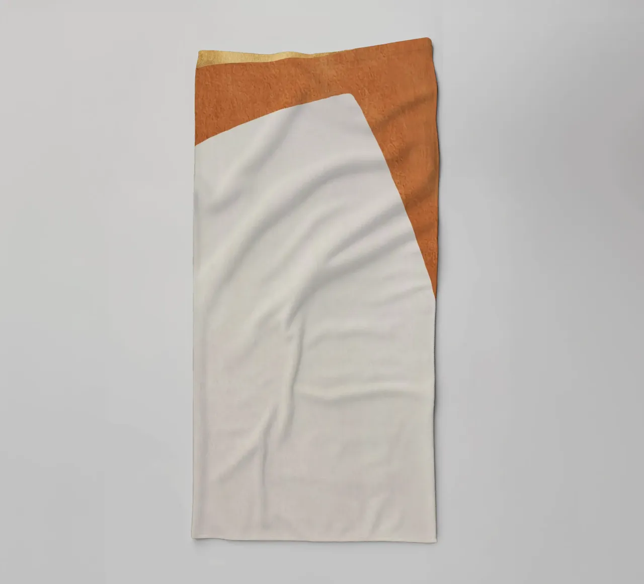 abstract geometric minimalist gray asciugamano da bagno da vintageshop
