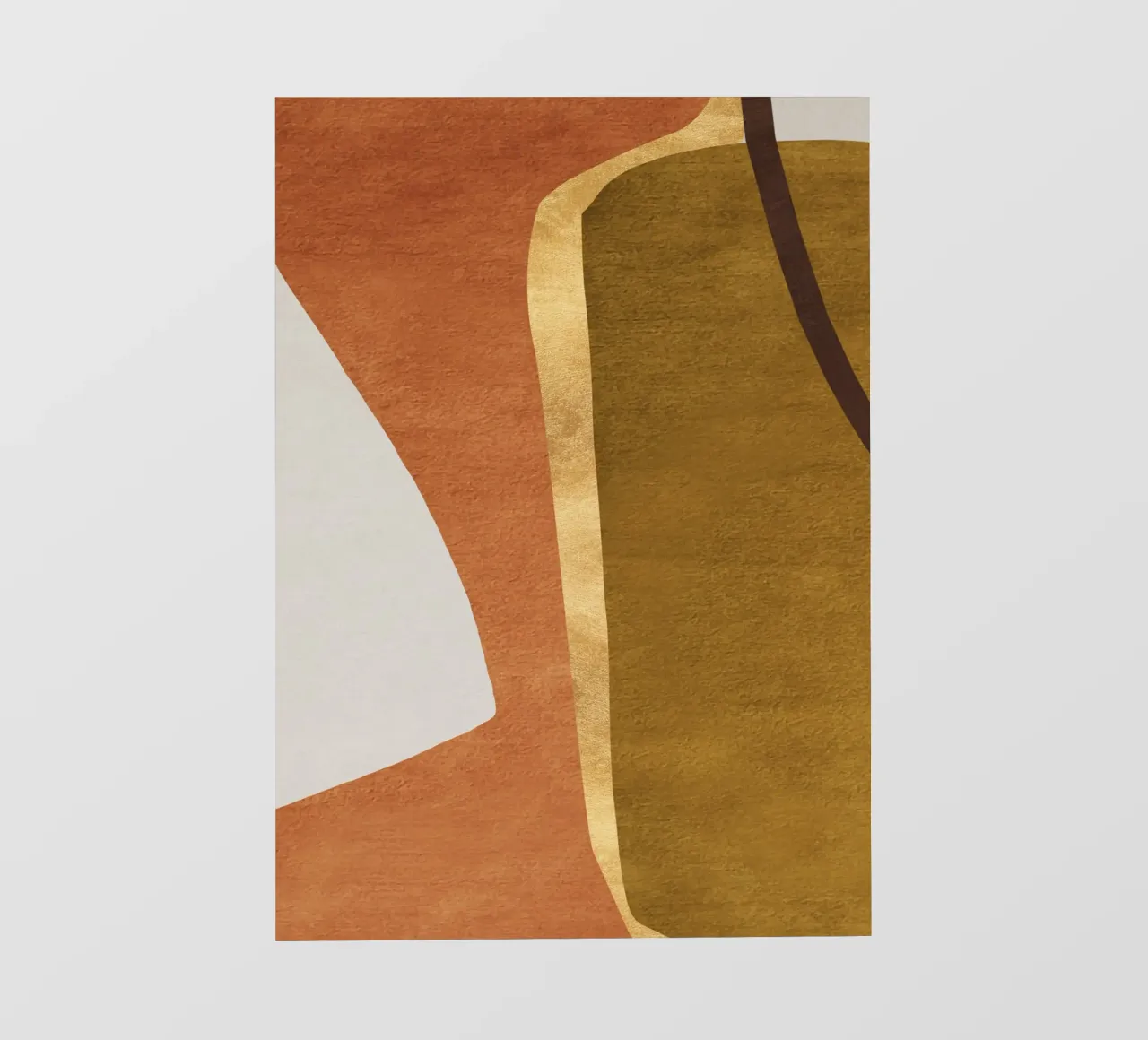 abstract geometric equal faces telo in pvc da vintageshop