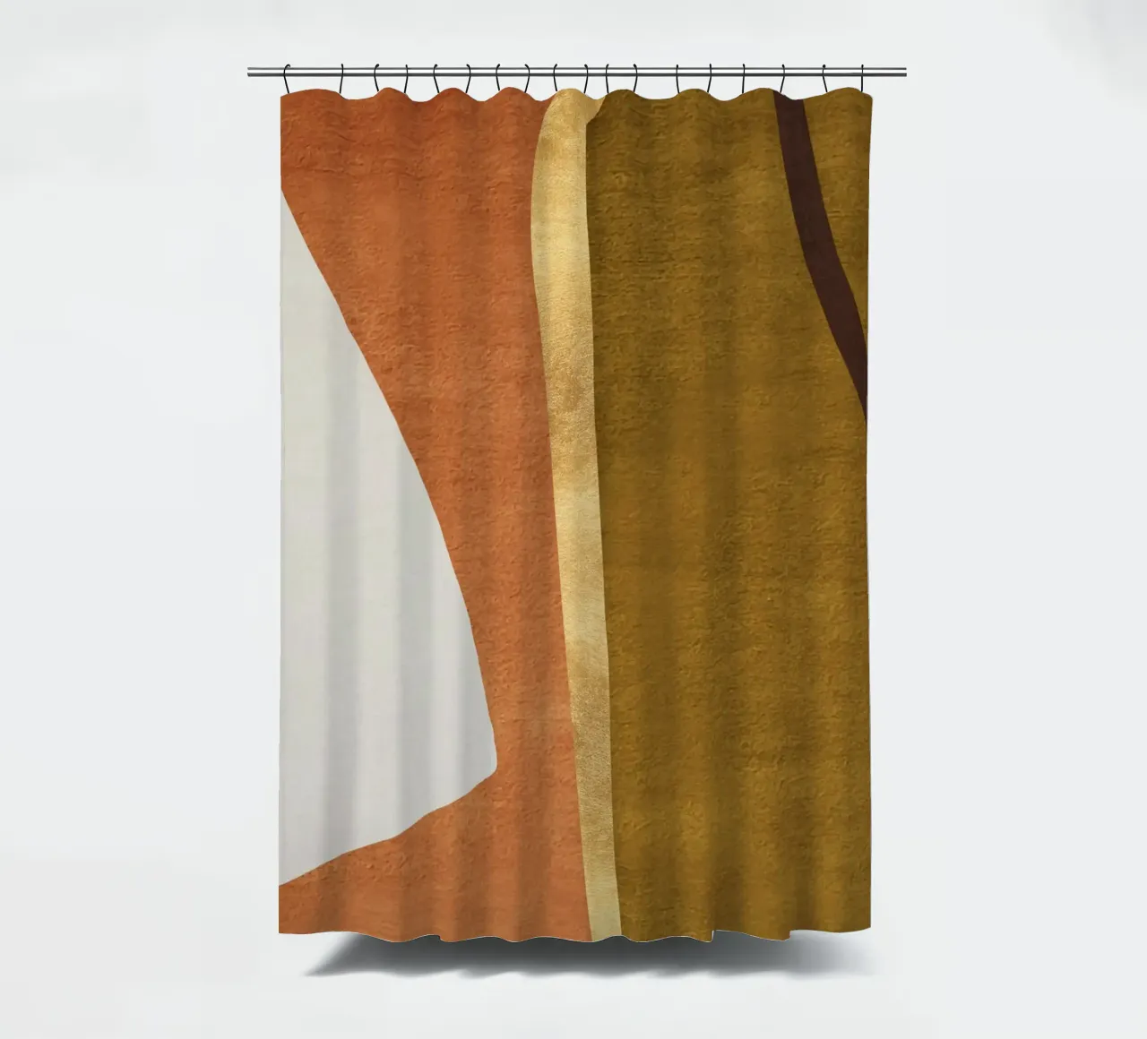 abstract geometric equal faces tenda da doccia da vintageshop