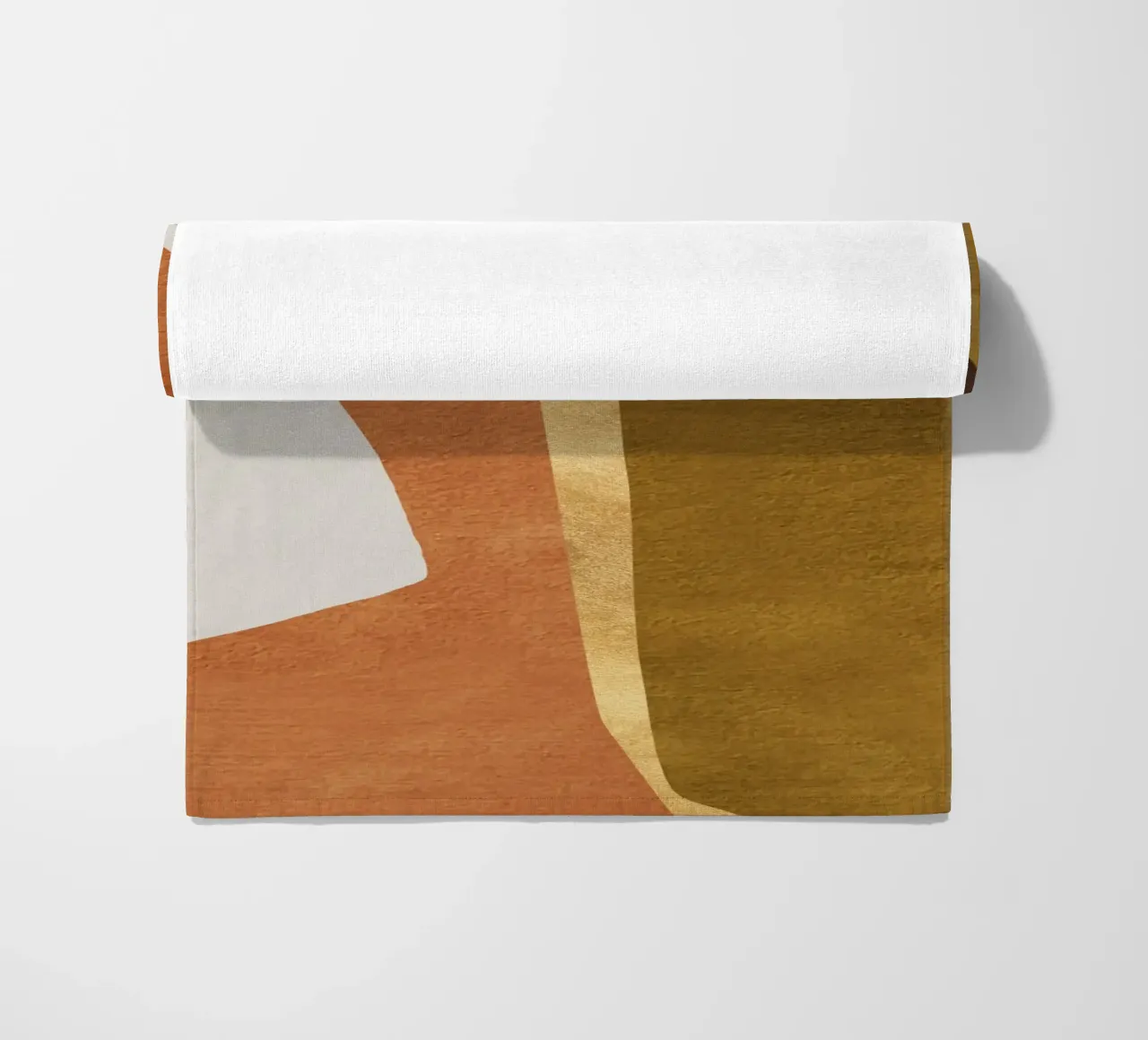 abstract geometric equal faces telo mare da vintageshop