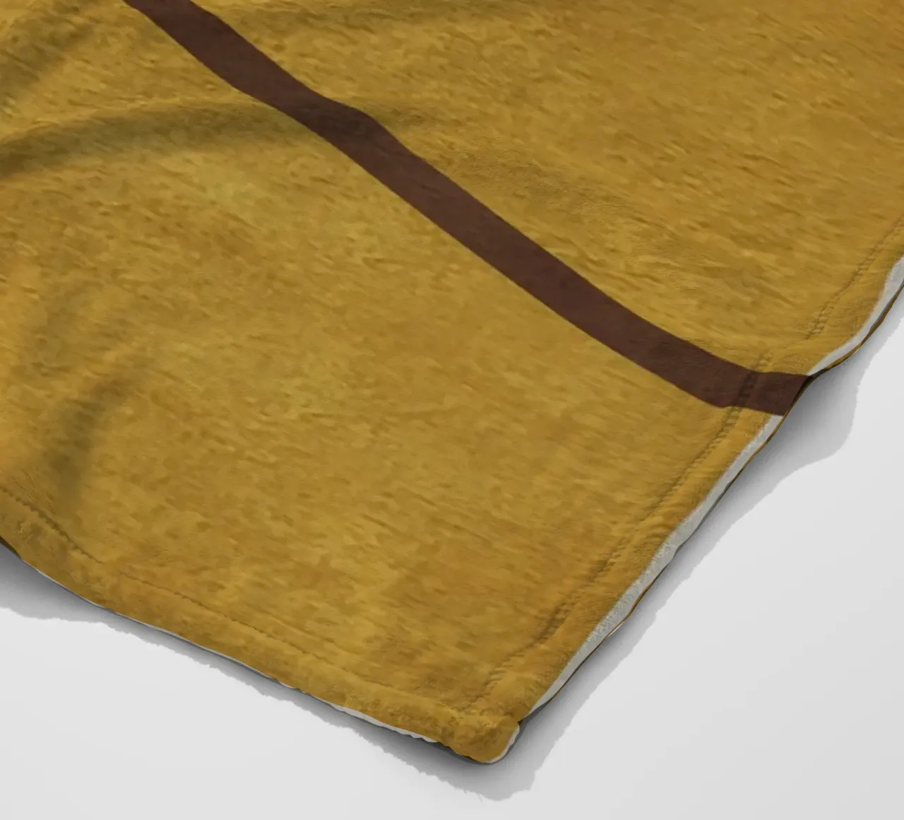 abstract geometric one line coperta in pile da vintageshop