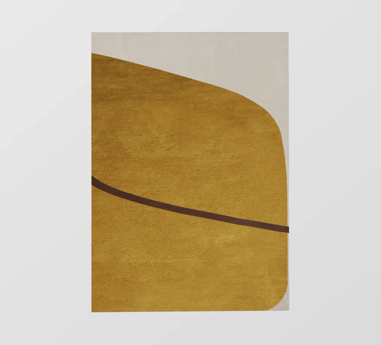 abstract geometric one line telo in pvc da vintageshop