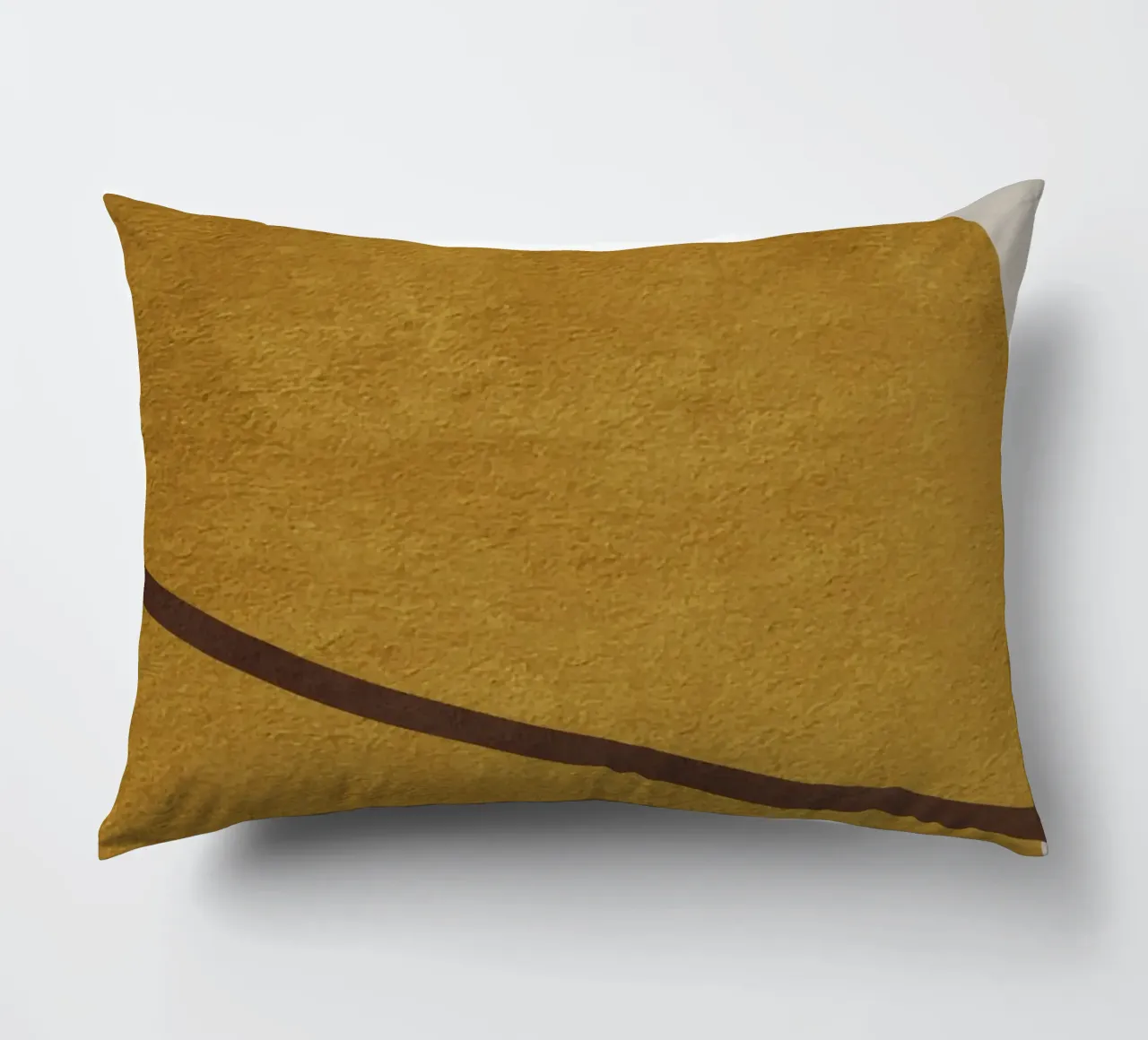 abstract geometric one line cuscino da vintageshop
