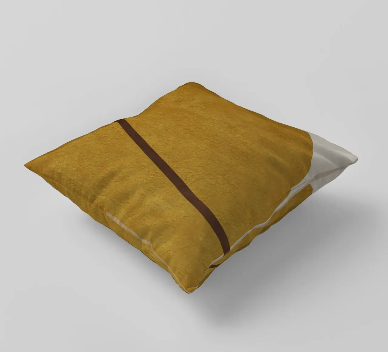 abstract geometric one line cuscino da vintageshop