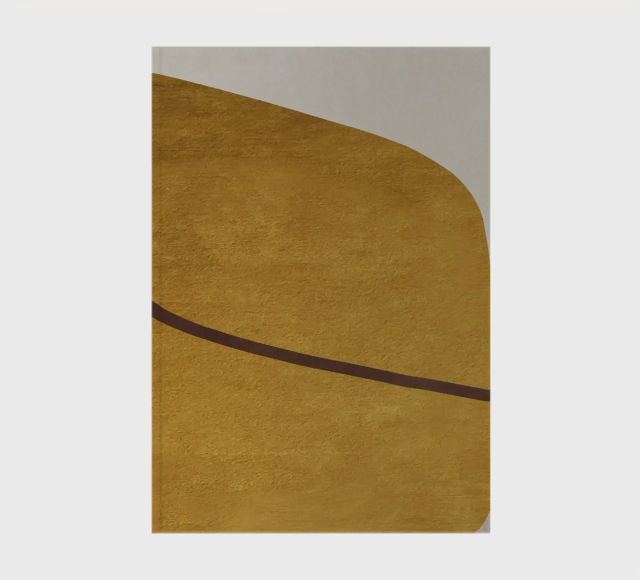 abstract geometric one line notebook by vintageshop