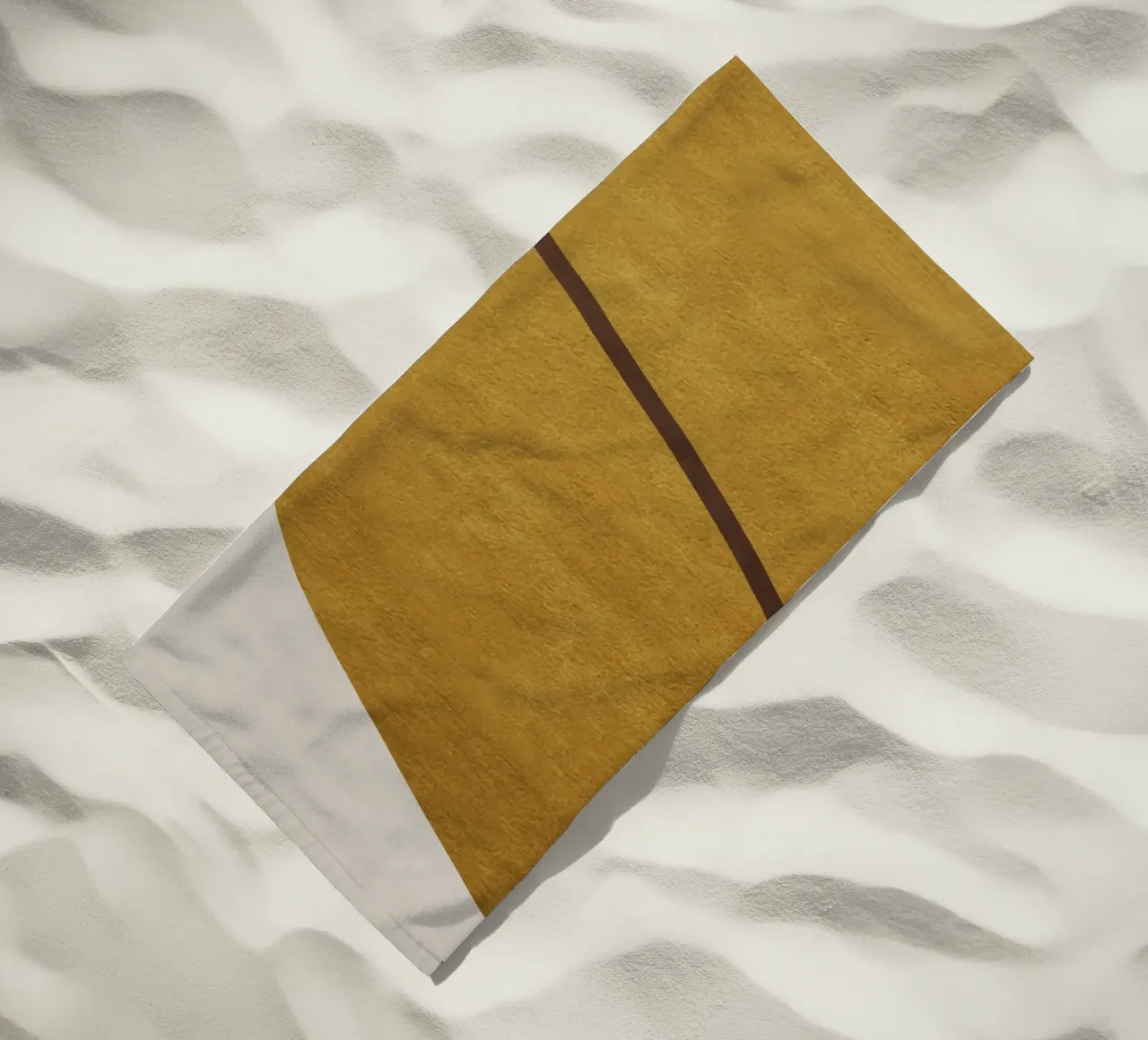 abstract geometric one line telo mare da vintageshop