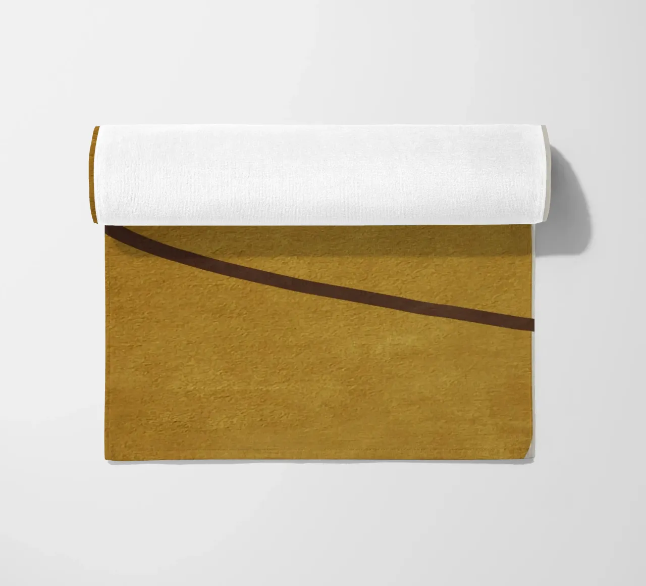 abstract geometric one line telo mare da vintageshop