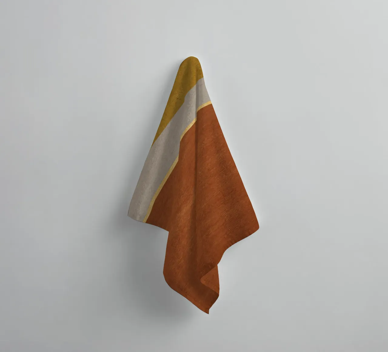 abstract geometric 3 light colors asciugamano da bagno da vintageshop