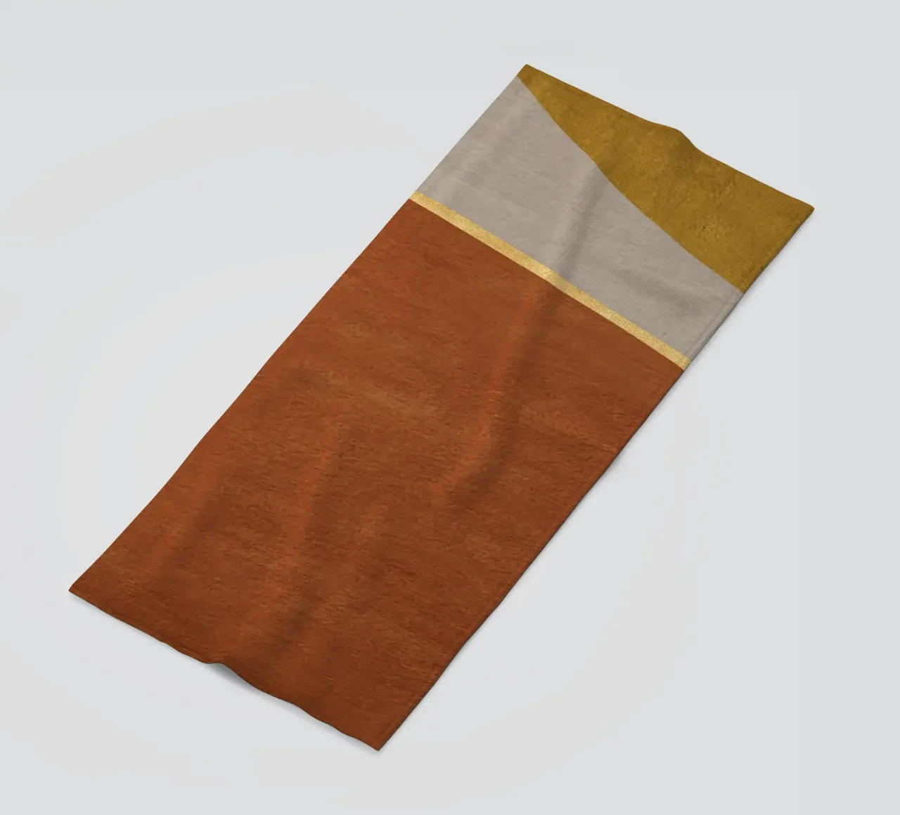 abstract geometric 3 light colors telo mare da vintageshop