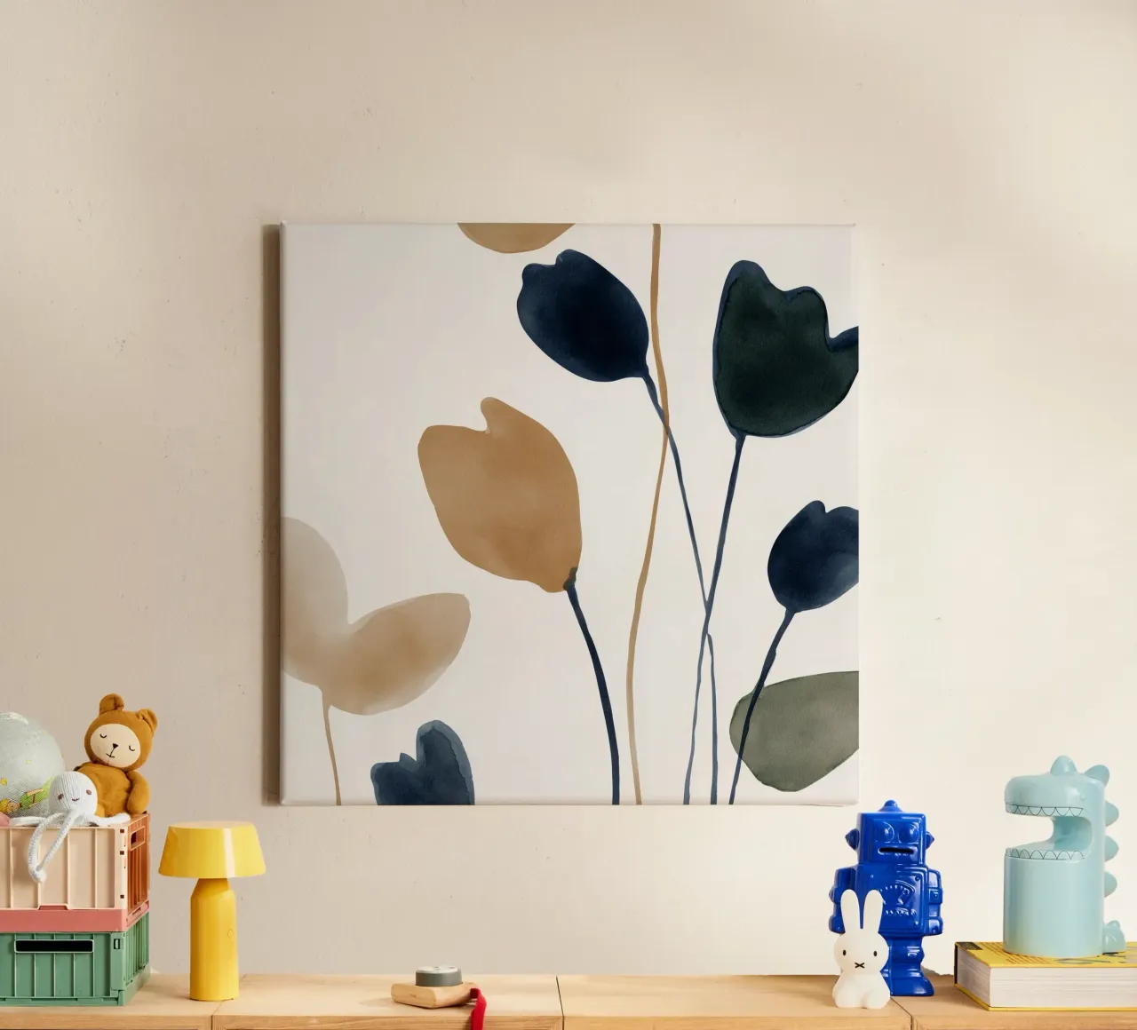 Voice & Shade canvas with Floater frame by Seed & Signal