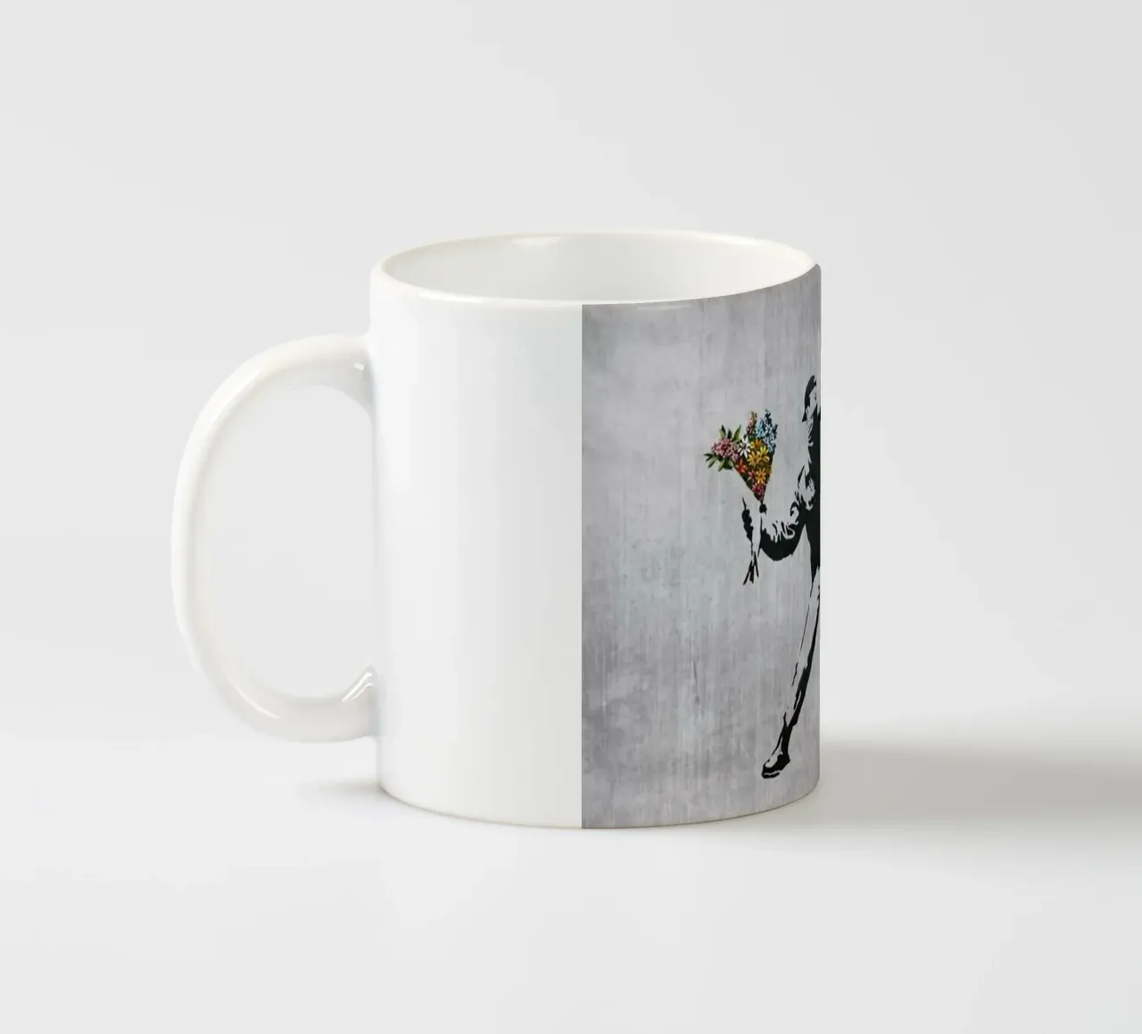 Fiore da lancio tazza in ceramica da Martin studio