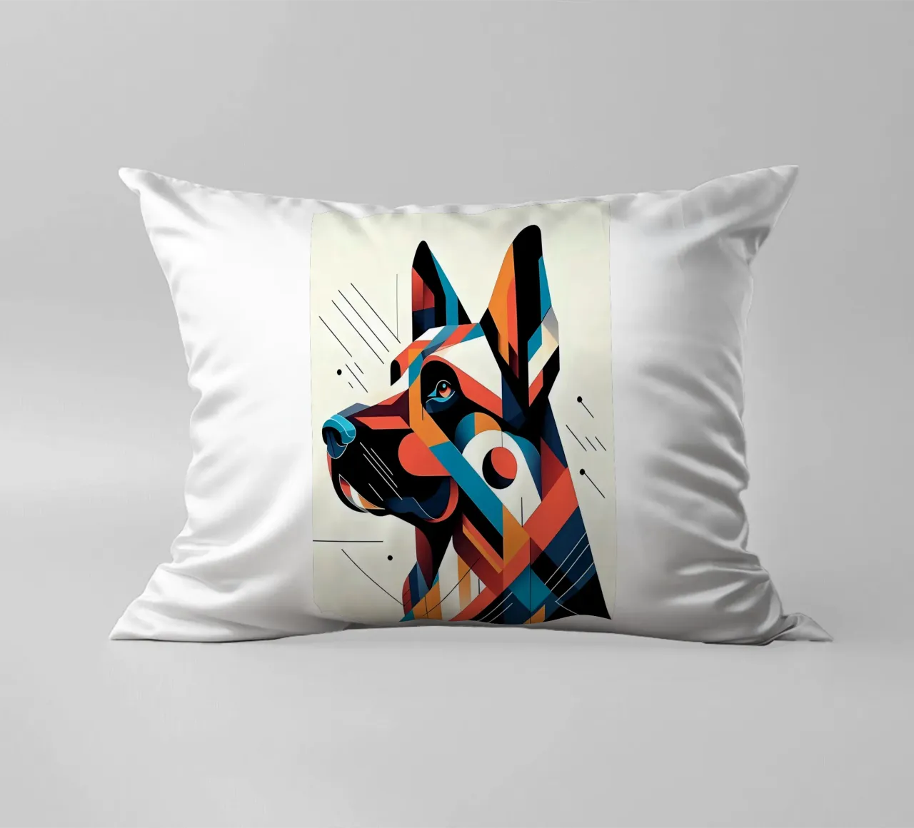 Cane geometrico cuscino da Brayan