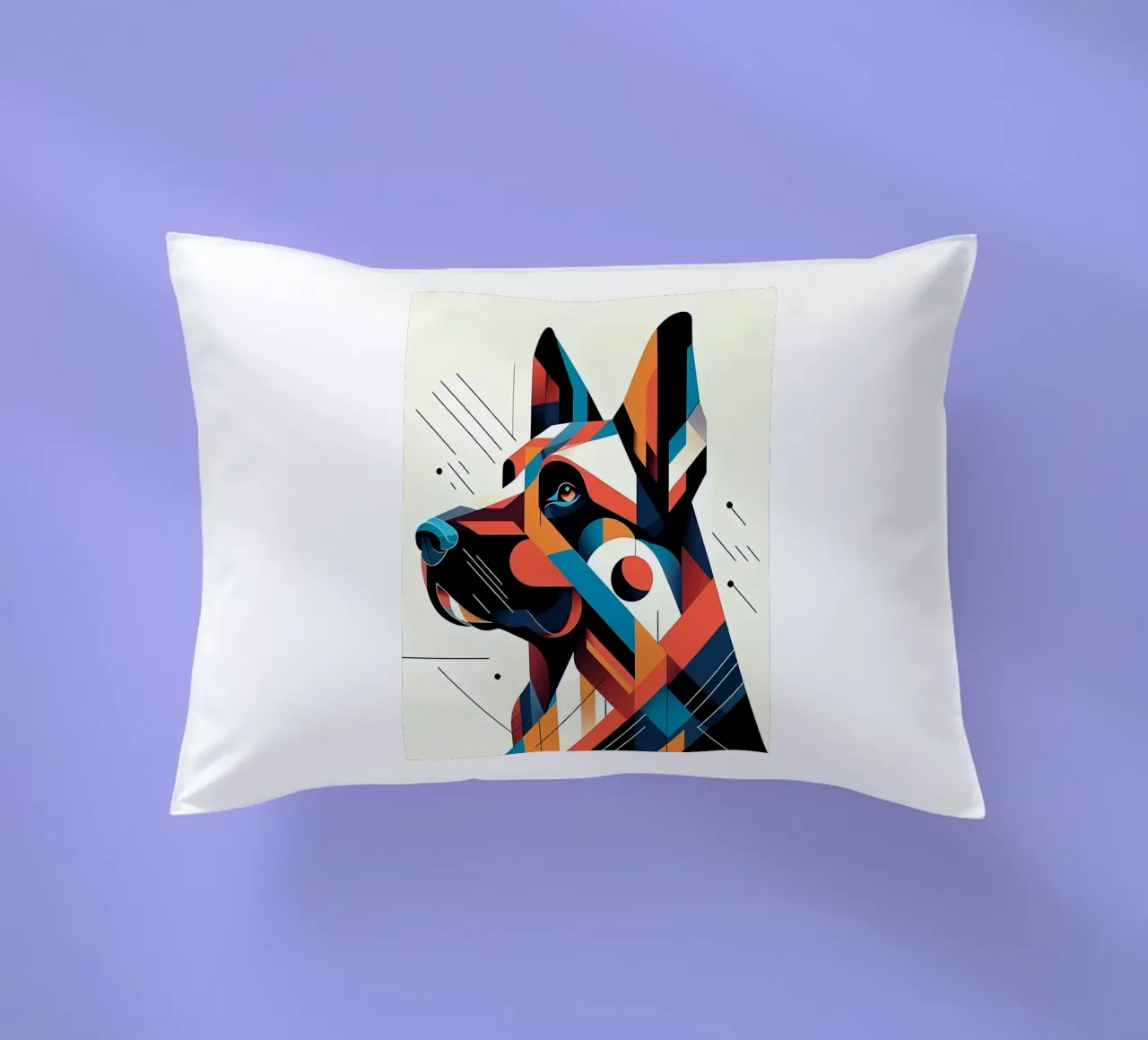 Cane geometrico cuscino da Brayan